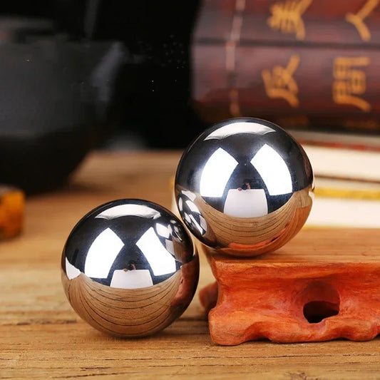 Stainless Steel Baoding Balls - Relief Set