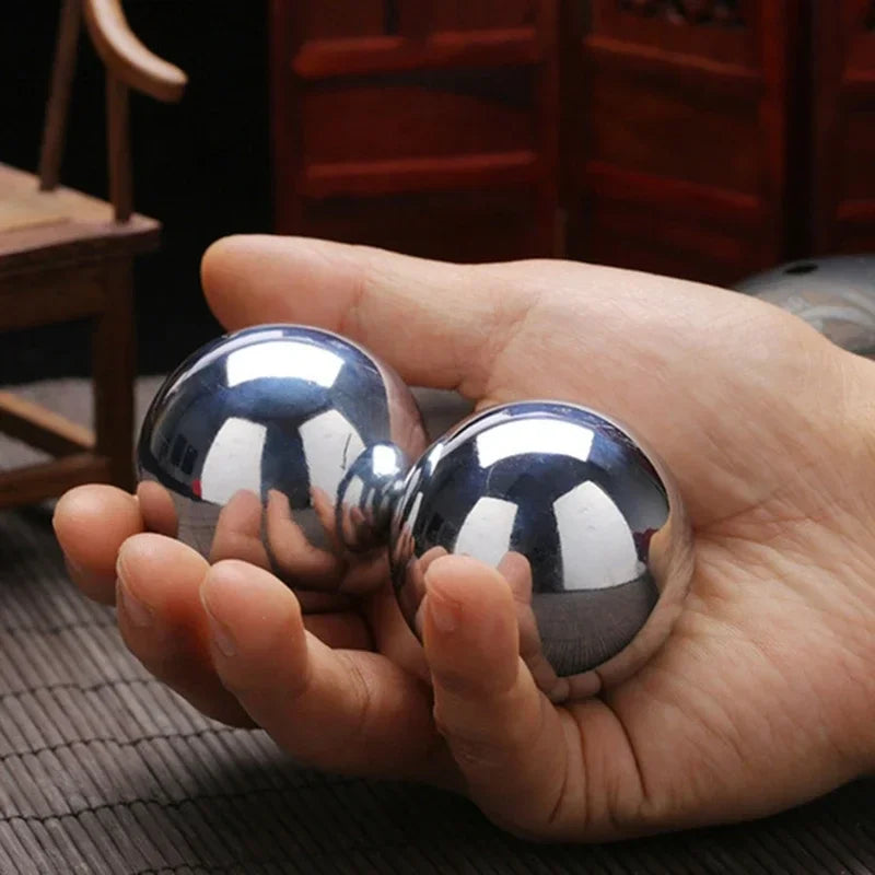 Stainless Steel Baoding Balls - Relief Set