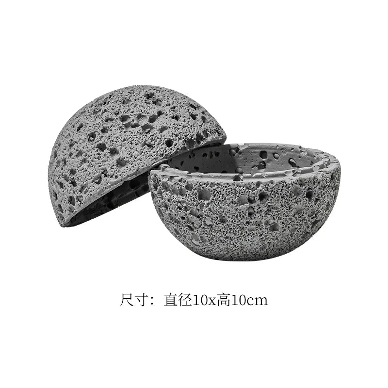 Volcano Rock Aromatherapy Diffuser – Fireless Crystal Essential Oil Home Fragrance