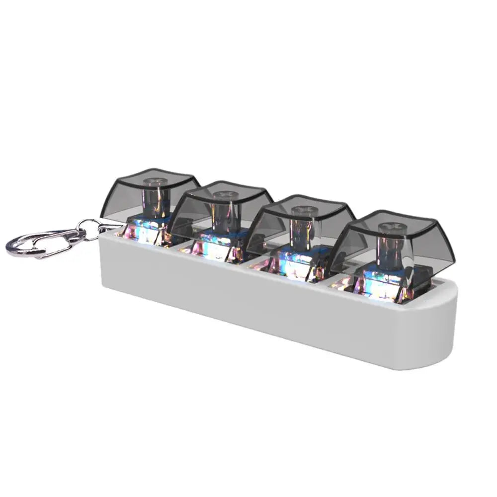 Mini Keyboard Keycap Fidget Keychain – Relief Button Toy