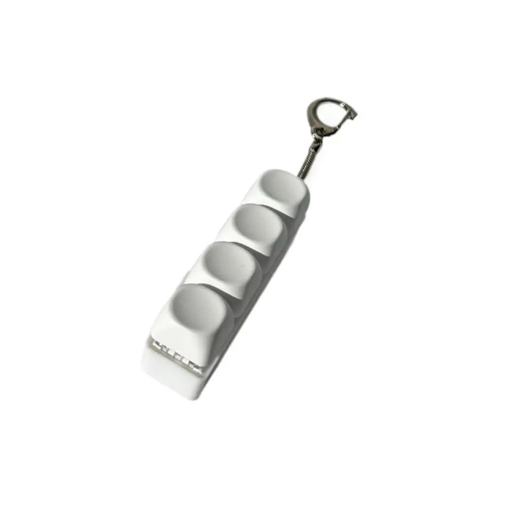 Mini Keyboard Clicker - Relief Fidget Keychain