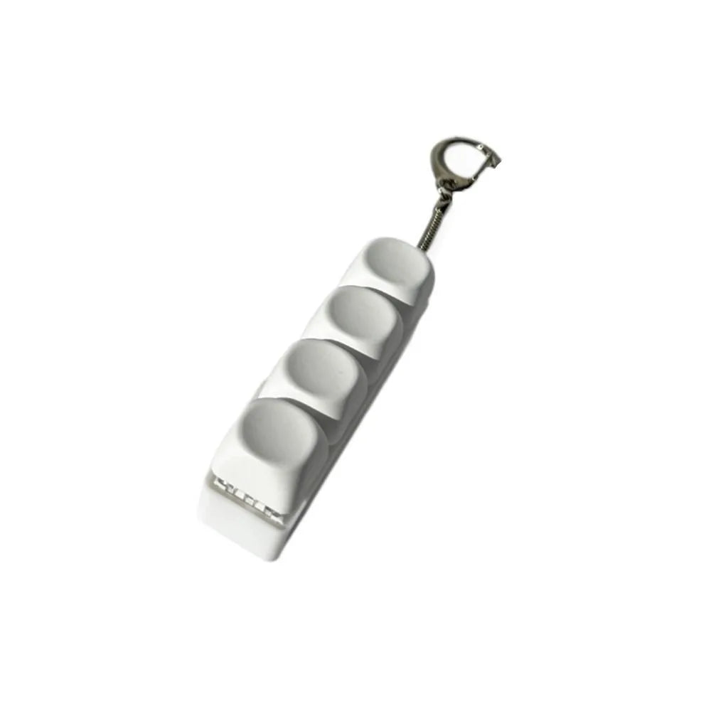 Mini Keyboard Clicker - Relief Fidget Keychain
