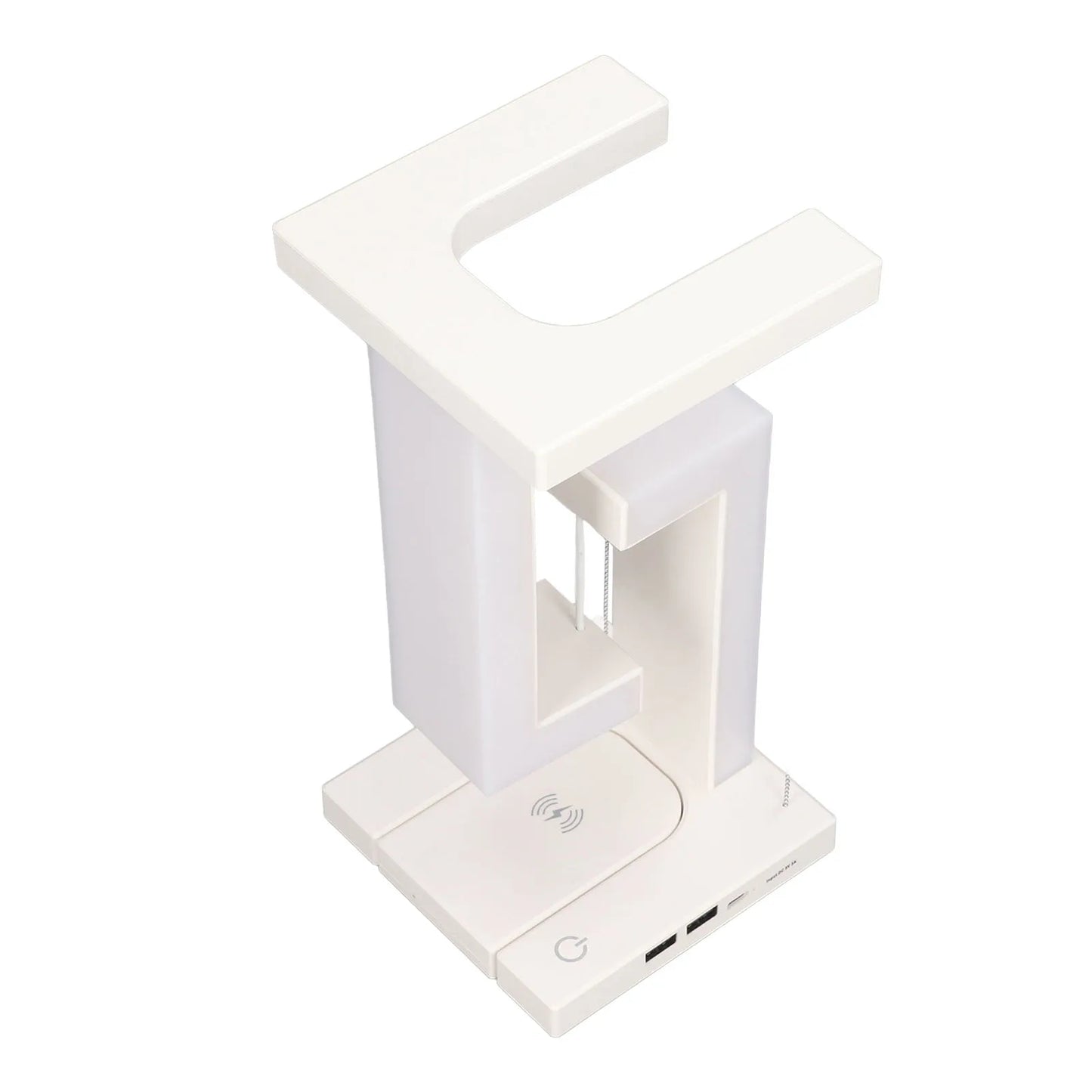 Levitating LED Table Lamp with Wireless Charging