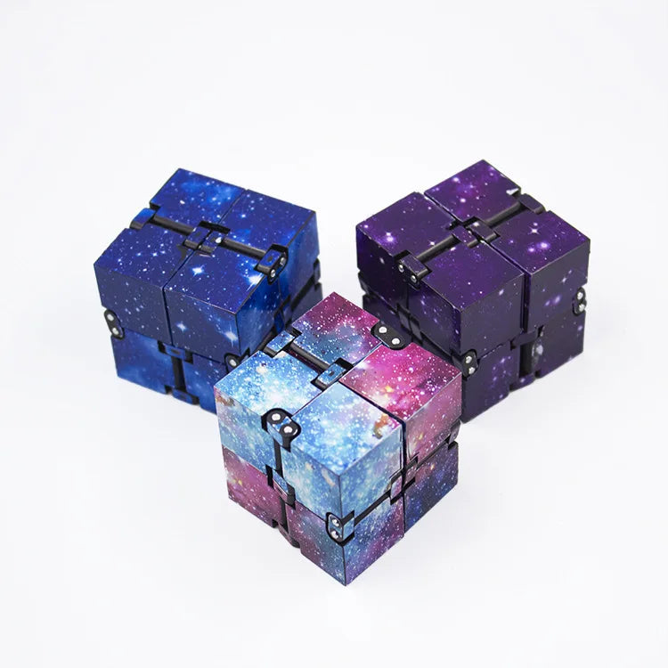 Infinity Cube Fidget Toy – Stress & Focus Aid
