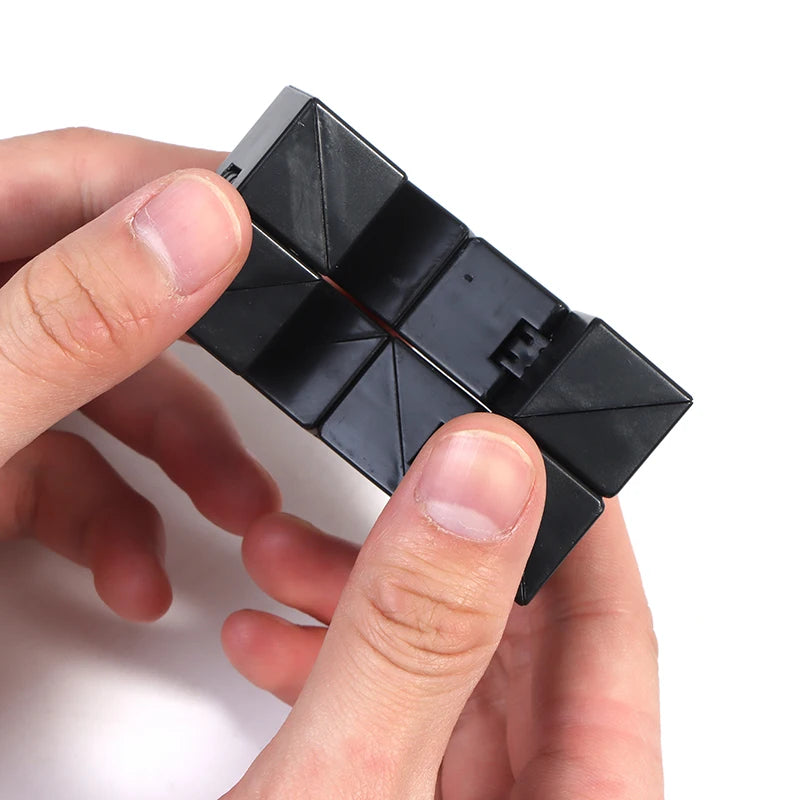 Infinity Flip Cube – Compact Stress Relief Fidget Toy for Work & Focus