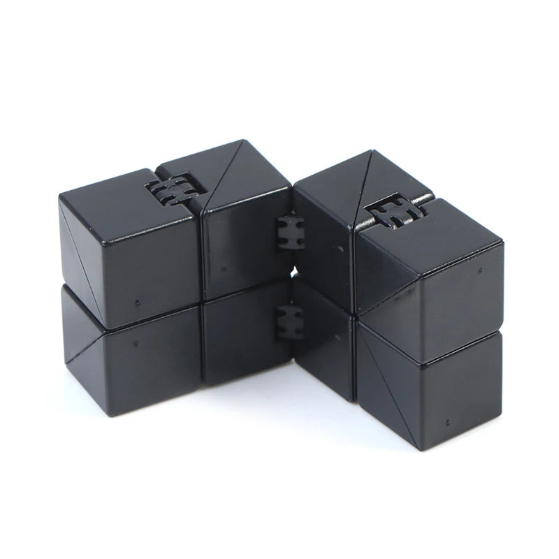 Infinity Flip Cube – Compact Stress Relief Fidget Toy for Work & Focus