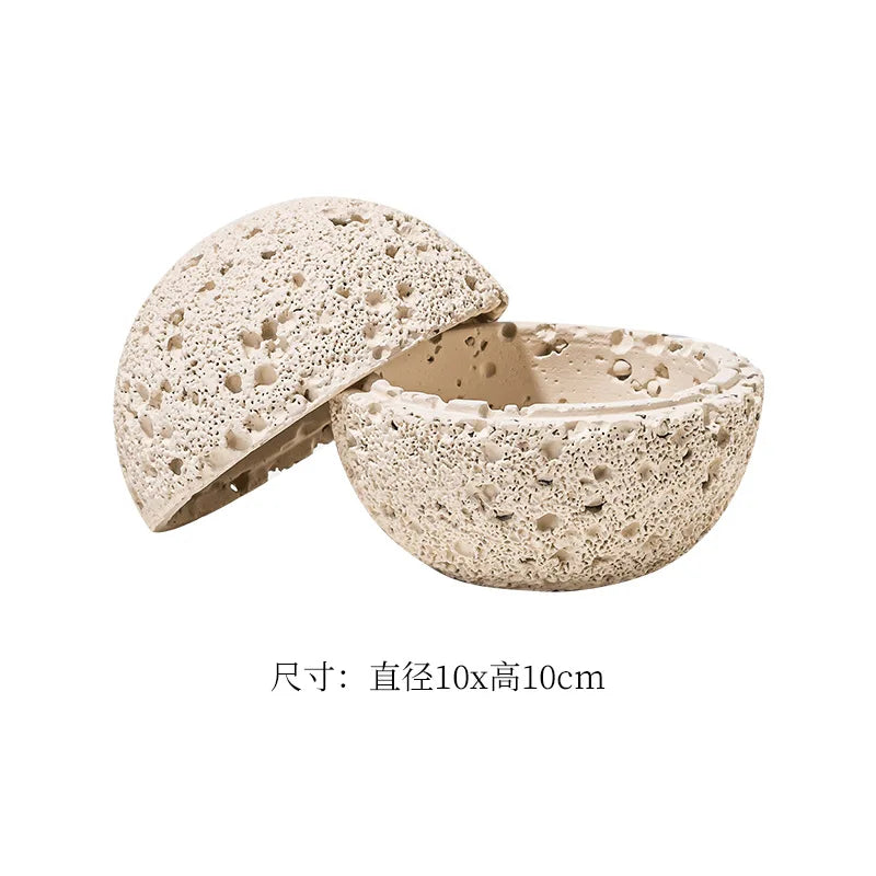 Volcano Rock Aromatherapy Diffuser – Fireless Crystal Essential Oil Home Fragrance