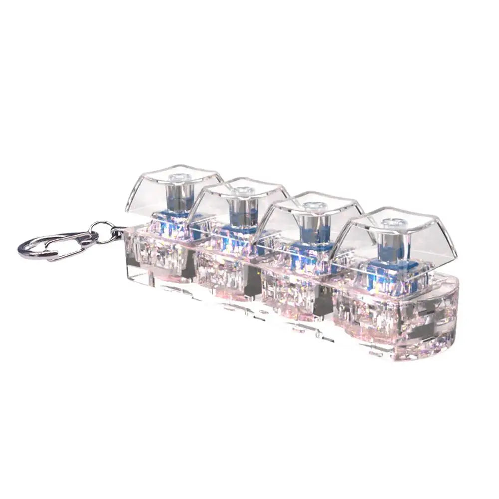 Mini Keyboard Keycap Fidget Keychain – Relief Button Toy