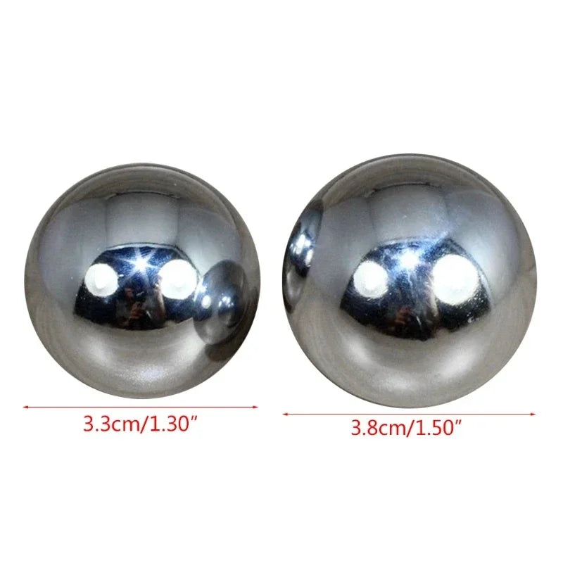Stainless Steel Baoding Balls - Relief Set