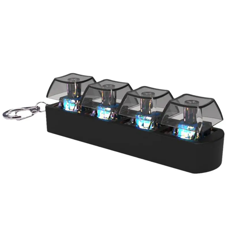 Mini Keyboard Keycap Fidget Keychain – Relief Button Toy