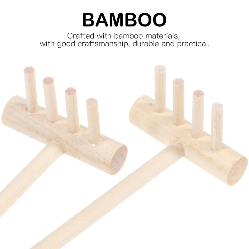Mini Zen Garden Rake Set – 6-Piece Desktop Sand Tool Kit