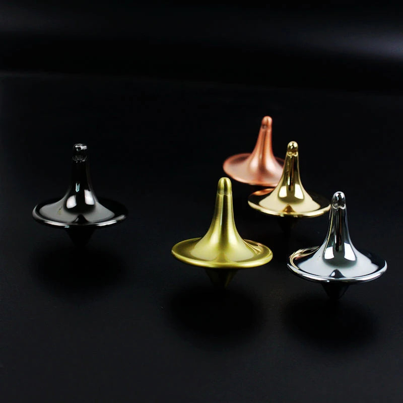 Metal Spinning Top Fidget Toy – Precision Gyro for Stress Relief
