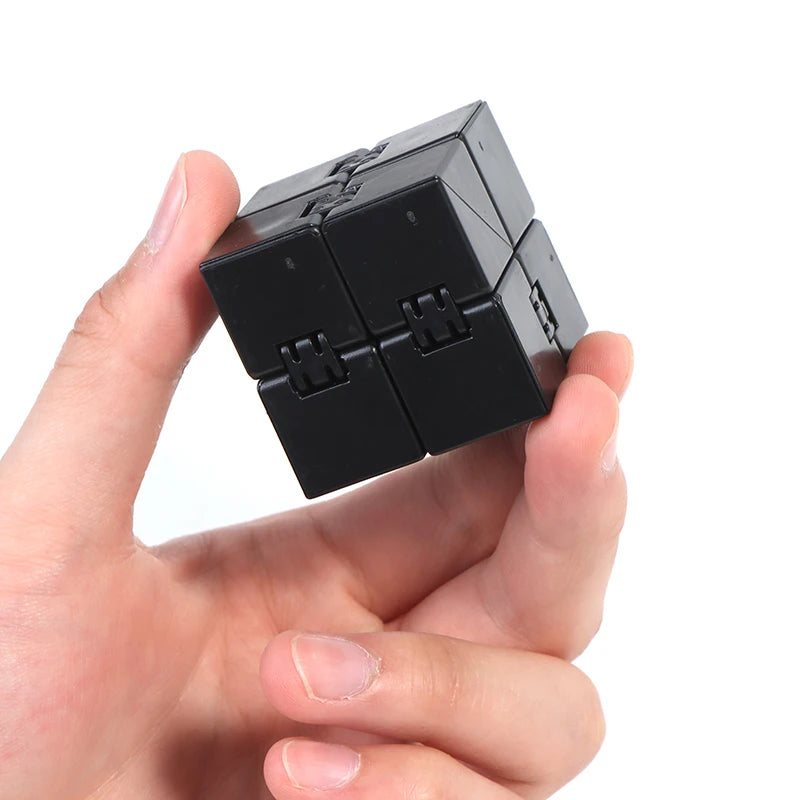 Infinity Flip Cube – Compact Stress Relief Fidget Toy for Work & Focus