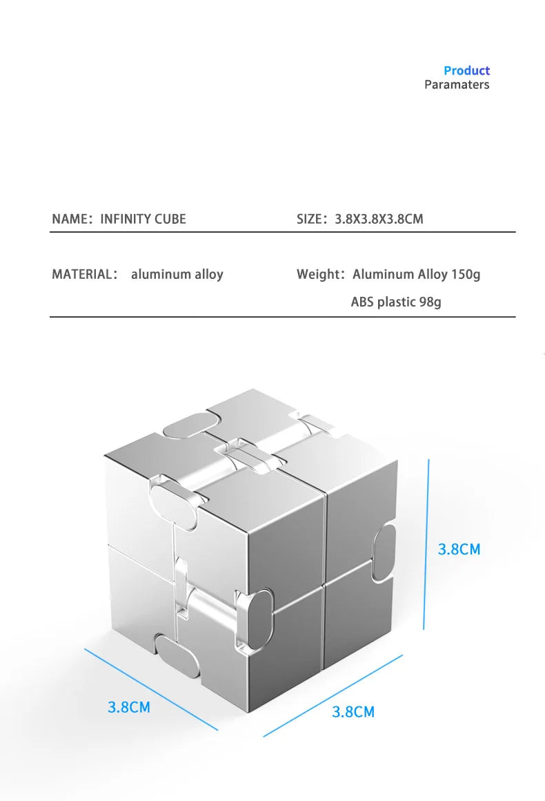 Infinity Magic Cube - Relief Fidget Tool