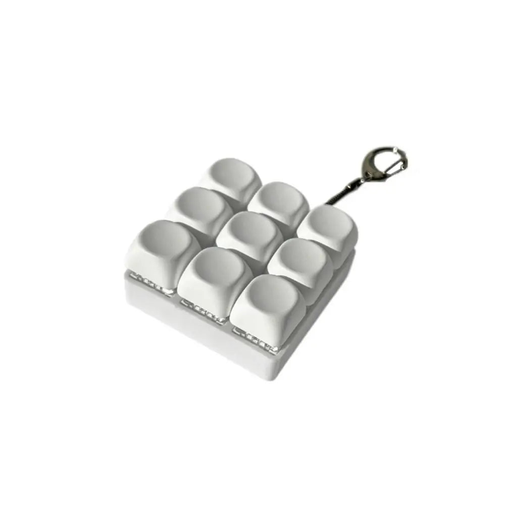 Mini Keyboard Clicker - Relief Fidget Keychain