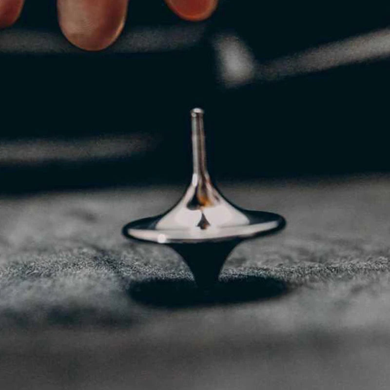 Metal Spinning Top Fidget Toy – Precision Gyro for Stress Relief