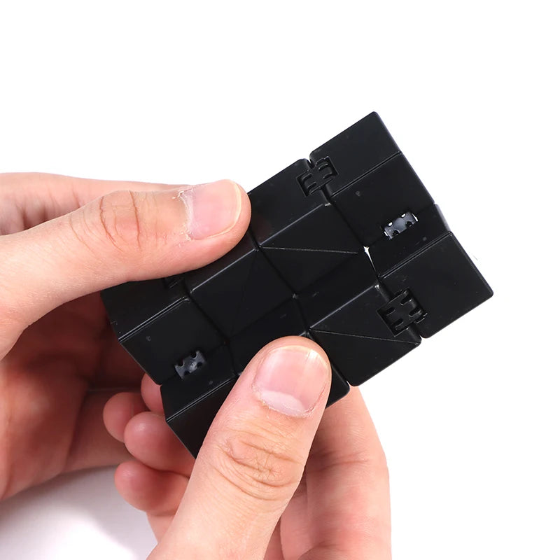 Infinity Flip Cube – Compact Stress Relief Fidget Toy for Work & Focus