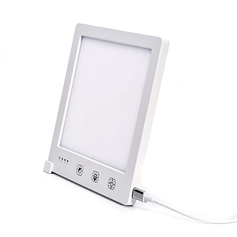 Portable LED Light Therapy Lamp – Touch Control & Adjustable Brightness