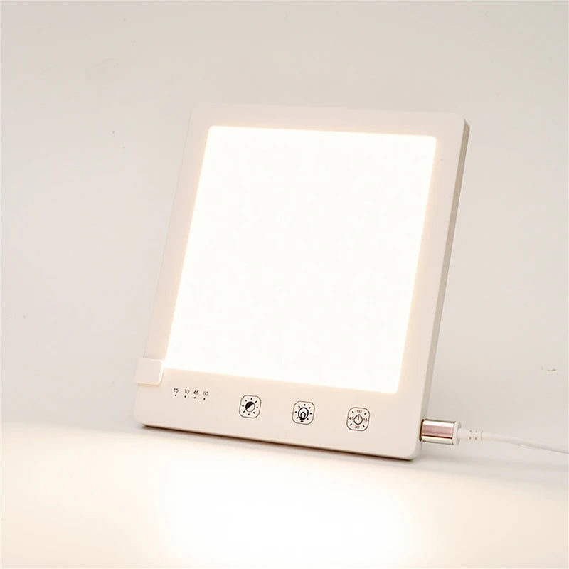 Portable LED Light Therapy Lamp – Touch Control & Adjustable Brightness
