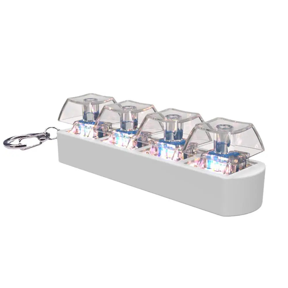 Mini Keyboard Keycap Fidget Keychain – Relief Button Toy