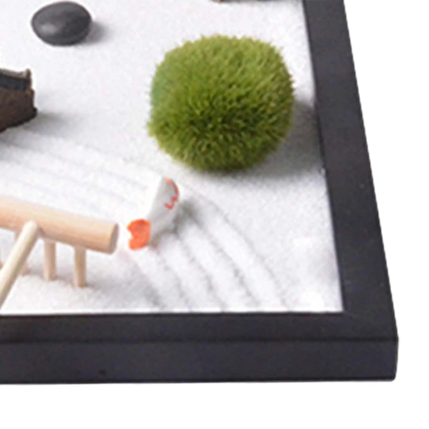 Zen Garden Sand Box Accessories – Desktop Meditation & Décor Set