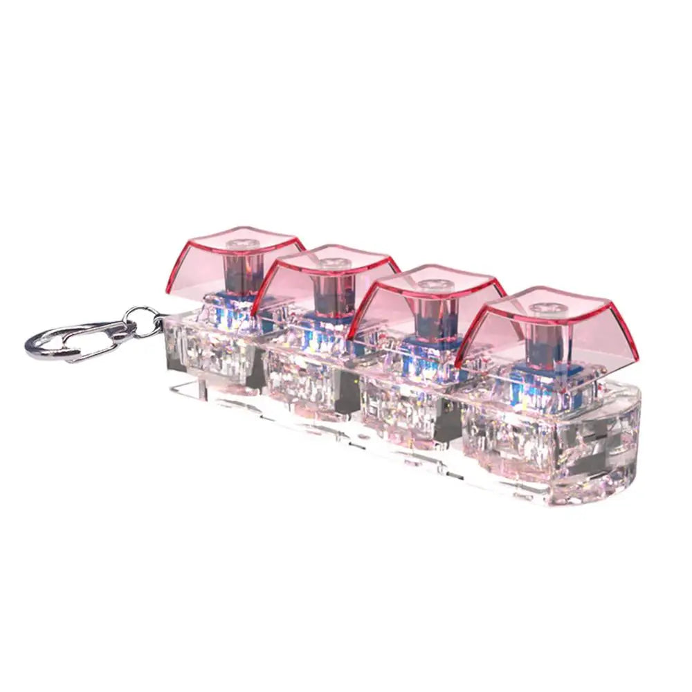 Mini Keyboard Keycap Fidget Keychain – Relief Button Toy