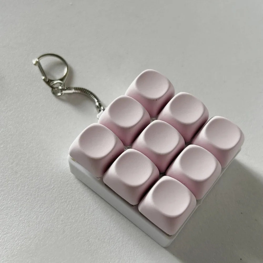 Mini Keyboard Clicker - Relief Fidget Keychain