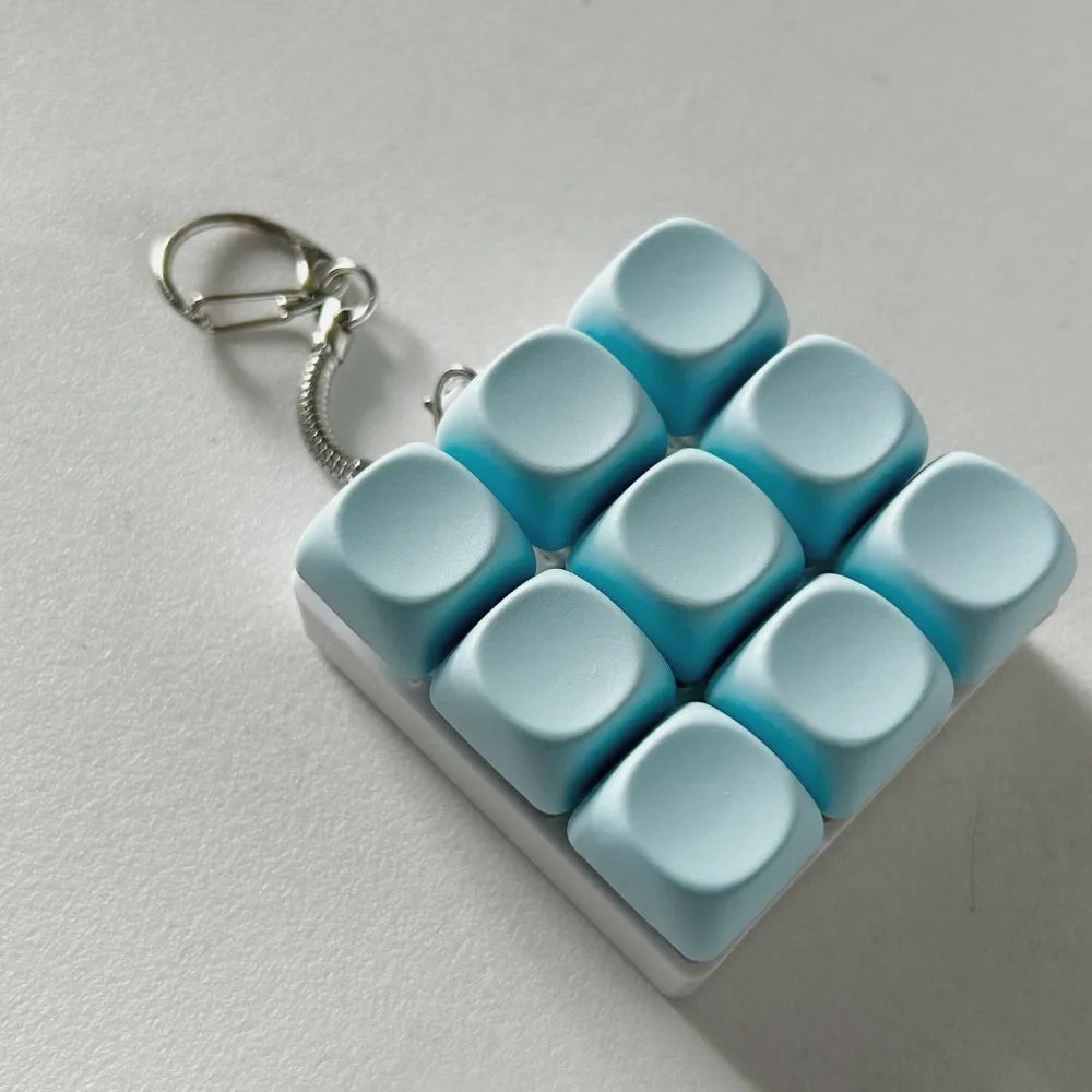 Mini Keyboard Clicker - Relief Fidget Keychain